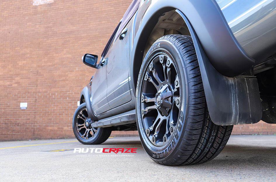 FORD-RANGER-VAPOR-BLACK-MACHINED-WITH-DARK-TINT